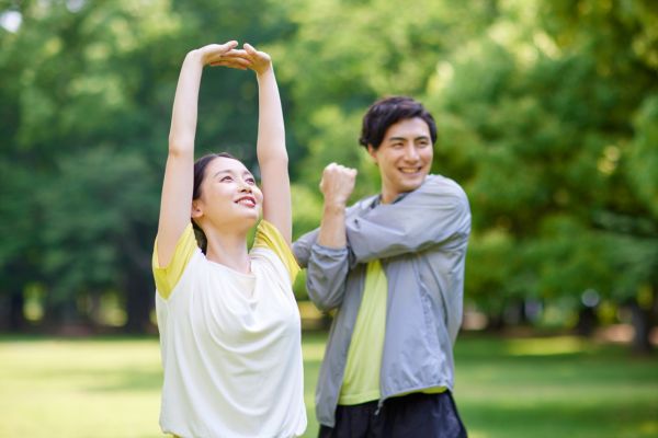Dynamic stretching exercises